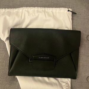 Givenchy leather clutch